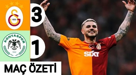 Galatasaray - Konyaspor 3-1 Maç Özeti va Golleri GS-Konya 2024