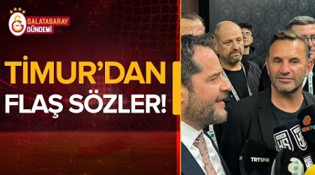 Erden Timur Galatasaray&#39;da Devam Edecek Mi? İşte O FLAŞ AÇIKLAMA