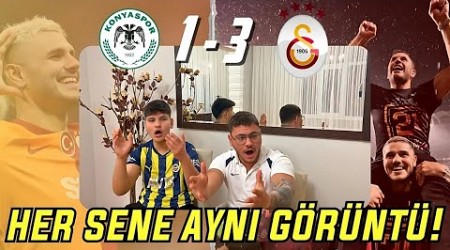 FANATİK FENERBAHÇELİLER GALATASARAY KONYASPOR MAÇINI İZLERSE - KONYASPOR 1-3 GALATASARAY - ŞAMPİYON