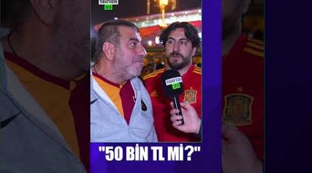 “50 bin tl mi?” #galatasaray #fenerbahçe #derbi #shorts