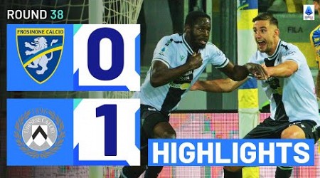 FROSINONE-UDINESE 0-1 | HIGHLIGHTS | Davis secures top flight for Udinese | Serie A 2023/24