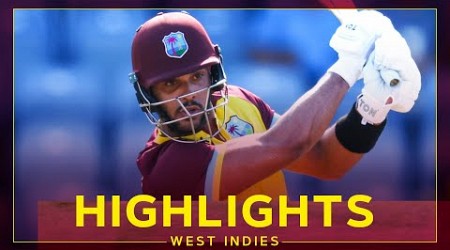 Brandon King Stars With The Bat | Highlights | West Indies v South Africa | 1st T20I