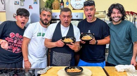 CUCINO le PENNE AL BAFFO per il NAPOLI CREATORS!!