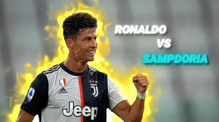 Ronaldo vs Sampdoria 2020 • 4K SCENEPACK || FREE CLIP FOR EDIT • BY ISSOFTBL