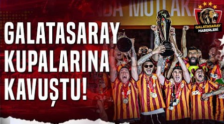 2023-2024 SÜPER LİG ŞAMPİYONU GALATASARAY, SÜPER KUPA VE LİG KUPASINA KAVUŞTU! 