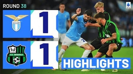 LAZIO-SASSUOLO 1-1 | HIGHLIGHTS | Sassuolo come back from behind | Serie A 2023/24