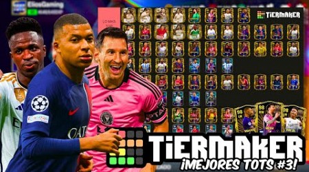 TIERLIST MEJORES JUGADORES TOTS DE FC MOBILE #3!! - CUALES CARTAS VALEN LA PENA!? (LIGUE 1 &amp; LALIGA)