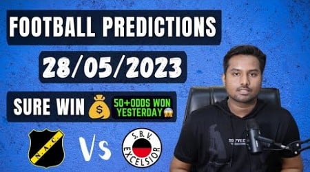 Football Predictions Today 28/05/2024 | Soccer Predictions | Football Betting Tips - EREDIVISIE Tips