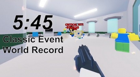 5:45 Arsenal Classic Event World Record Speedrun (Solo)