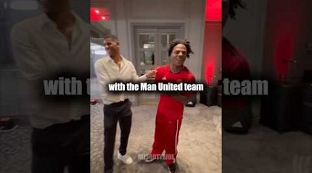 Speed Celebrated The FA Cup With Manchester United 