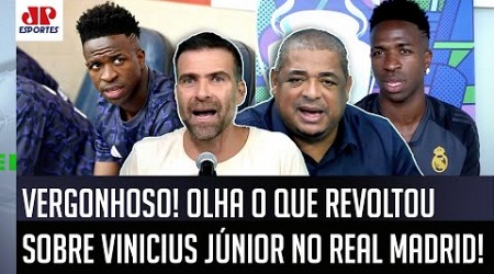 &quot;POR%@! ISSO É INACREDITÁVEL, gente! O Vinicius Júnior agora...&quot; OLHA o que REVOLTOU no Real Madrid!