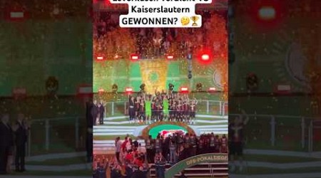 Rauch-Wolken beim DFB POKAL FINALE! 