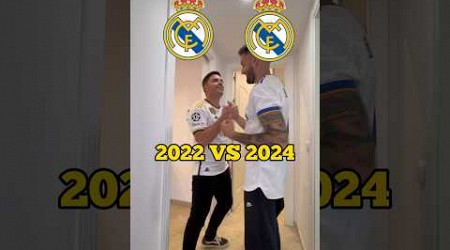 Real Madrid 2022 vs Real Madrid 2024 #realmadridfans #footballfunny #bellingham #tonikross #futbol