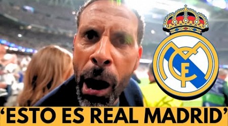 LA REACCIÓN DE RIO FERDINAND EN LA REMONTADA DEL REAL MADRID ANTE EL BAYERN MUNICH EN CHAMPIONS