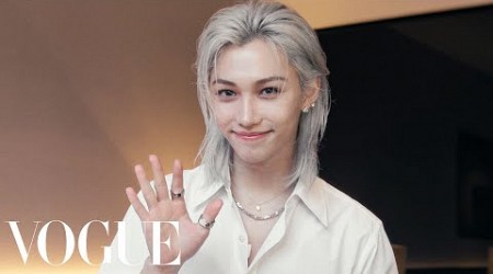 Stray Kids&#39;s Felix Gets Ready for the Louis Vuitton Show in Barcelona | Last Looks | Vogue