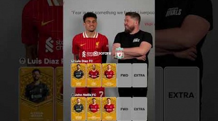 Liverpool FC Draft vs Luis Diaz 