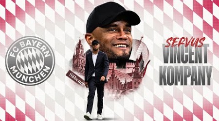 Die Vorstellung von Vincent Kompany als neuer Cheftrainer des FC Bayern