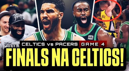 Pasok na Celtics sa Finals! Jaylen Brown nanapak pero hindi flagrant foul! Celtics vs Pacers Game 4