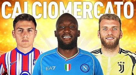 CONTE VUOLE LUKAKU a NAPOLI, 2 COLPI per la JUVENTUS!! 