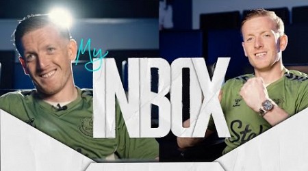 What&#39;s in JORDAN PICKFORD&#39;S Inbox? | England&#39;s number one answers YOUR questions