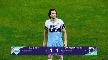 eFootball PES 2021 Serie A 1982-83 Lazio - Sampdoria