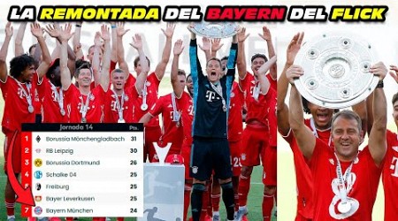 Cuando el BAYERN de FLICK REMONTÓ 7 PUNTOS en la BUNDESLIGA