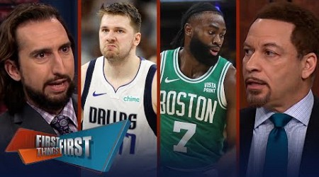 Mavericks vs. Celtics in the NBA Finals, Nick and Brou give their picks | NBA | FIRST THINGS FIRST