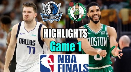 Dallas Mavericks vs Boston Celtics NBA Finals - Game 1 Highlights | May 31, 2024 | 2024 NBA Playoff