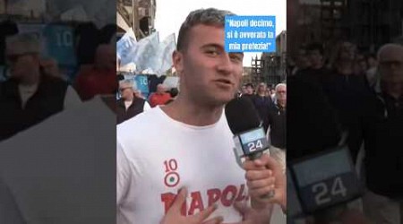 &quot;#Napoli decimo, si è avverata la mia profezia!&quot; 