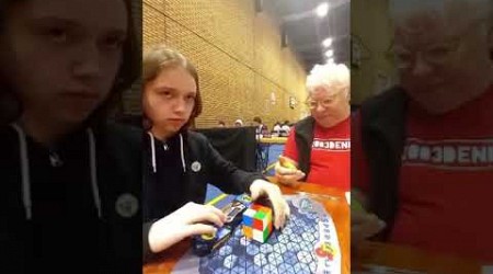 WCA Newcastle, 2x2 first round 3.37. #2x2 #speedcubing #competition #newcastle #rubikscube