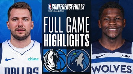 #5 MAVERICKS at #3 TIMBERWOLVES | FULL GAME 5 HIGHLIGHTS | May 30, 2024