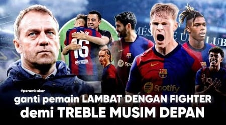 Bersih Bersih pemain Malas, 4 langkah Hans Flick Mulai Perubahan total Barcelona Musim depan