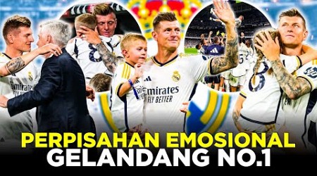 PERPISAHAN EMOSIONAL TONI KROOS! KEPERGIAN GELANDANG NO. 1 YANG SELALU MEMEGANG OMONGANNYA