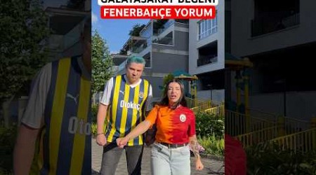 Gözde Akgün | GALATASARAY BEĞENİ FENERBAHÇE YORUM | #gözdeakgün #shorts