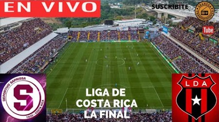 SAPRISSA GOLEO 3 A 0 AL ALAJUELENSE Y SE CONSAGRO TETRACAMPEON DE COSTA RICA - NOTAS Y FESTEJOS!