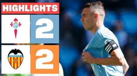 RC CELTA 2 - 2 VALENCIA CF | RESUMEN LALIGA EA SPORTS