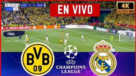 ⚽ EN VIVO : Borussia Dortmund vs Real Madrid Final de la Liga de Campeones 2024 - Simulación fútbol