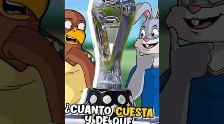 ¿Cuánto cuesta y de que está hecho el trofeo de la Liga MX?