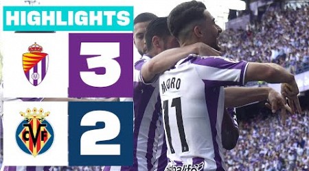 Resumen de Real Valladolid CF vs Villarreal B (3-2)