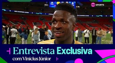 VINI JR SE DECLARA AO REAL MADRID APÓS DECIDIR A FINAL DA CHAMPIONS: &quot;QUERO FICAR PARA SEMPRE!&quot;