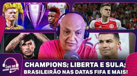 FINAL DA CHAMPIONS; PLANO DA CBF PROS JOGOS ADIADOS; INTER VOLTA A JOGAR; CR7 QUEBRA RECORDES E MAIS