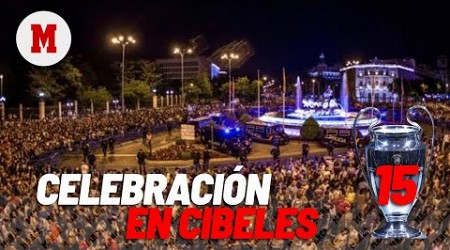 REAL MADRID CAMPEÓN DE LA CHAMPIONS I Celebración en Cibeles de los aficionados