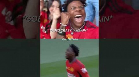 IShowSpeed reacts to Man United winning the FA cup 