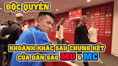 Độc quyền khoảnh khác sau trận của Manchester City &amp; Manchester United k có trên TV chung kết FA Cup