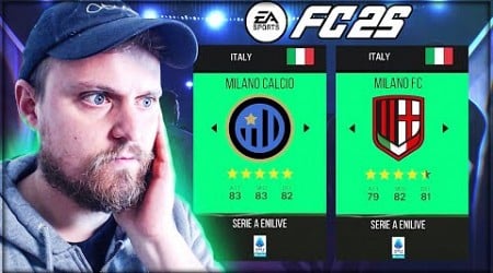 EA SPORTS FC 25: ADDIO A INTER, MILAN E SAN SIRO?? CONFERME SULLE NUOVE LICENZE!!