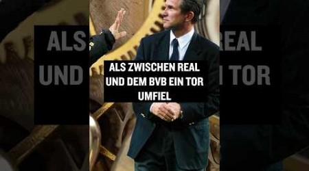 Wisst ihr noch, als im Spiel zwischen Real und dem BVB ein Tor umfiel? #shorts