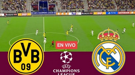 [EN VIVO] Borussia Dortmund vs Real Madrid. Final UEFA Champions League 2024 - VideoGame pes 2021