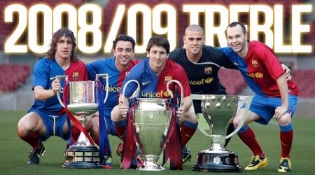 2008/09 | FC BARCELONA&#39;s TREBLE WINNING SEASON | 15 year anniversary 