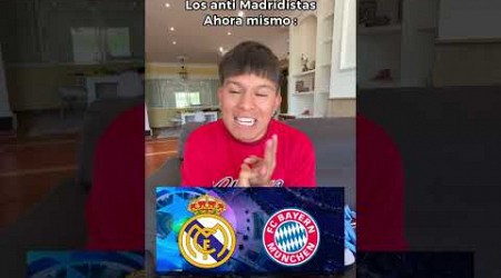 POV: Tu Amigo AntiMadridista Ahora Mismo (Real Madrid en Champions) 