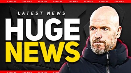 TEN HAG INEOS BOOST! Man Utd Transfer News